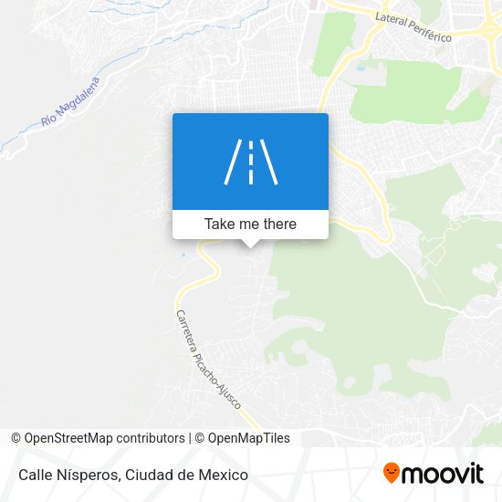 Calle Nísperos map