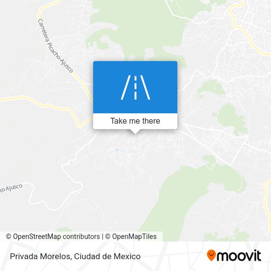 Mapa de Privada Morelos