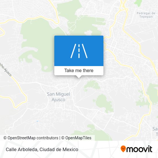 Calle Arboleda map