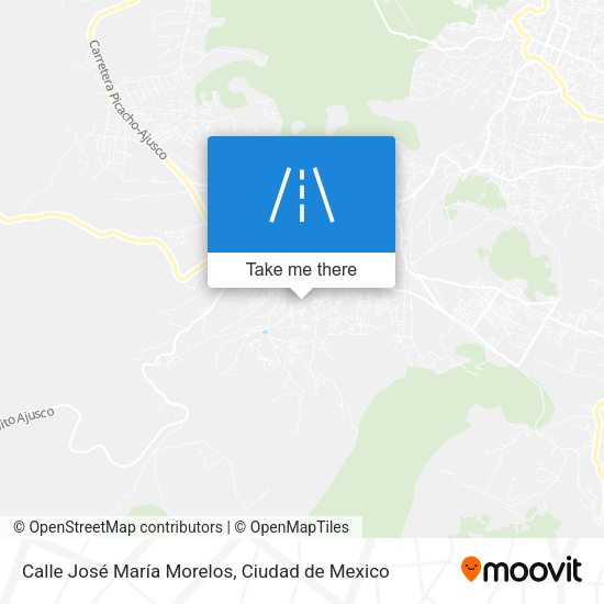 Mapa de Calle José María Morelos