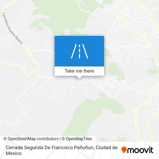 Cerrada Segunda De Francisco Peñuñuri map
