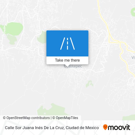 Calle Sor Juana Inés De La Cruz map