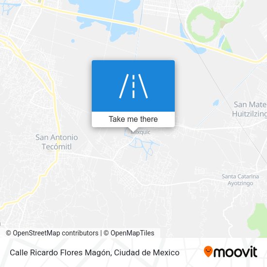 Calle Ricardo Flores Magón map