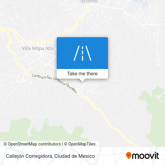 Mapa de Callejón Corregidora