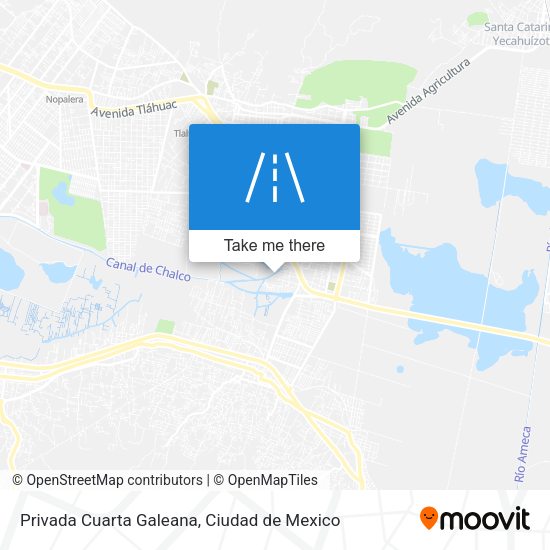 Privada Cuarta Galeana map