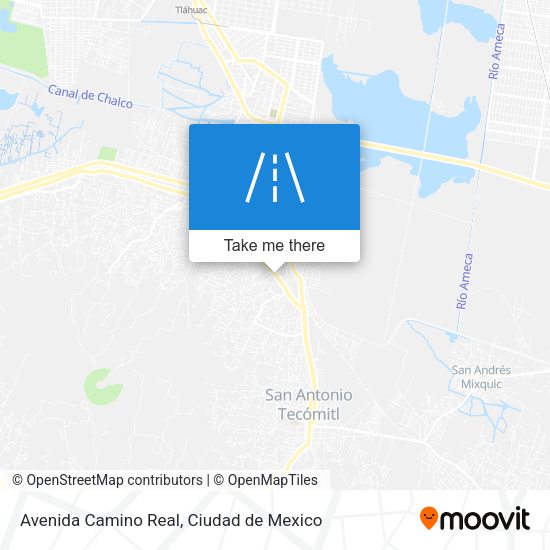 Avenida Camino Real map