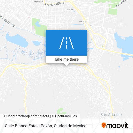 Calle Blanca Estela Pavón map
