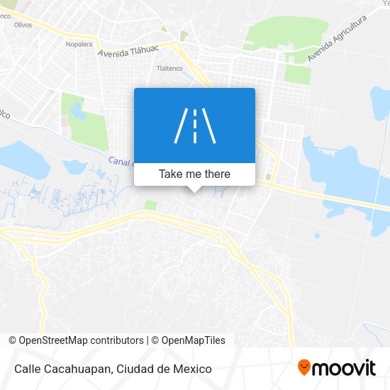 Mapa de Calle Cacahuapan