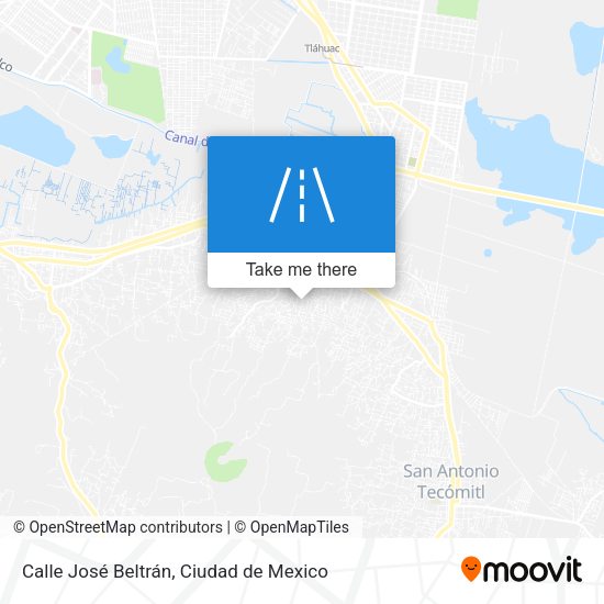 Calle José Beltrán map