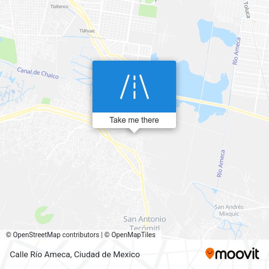 Calle Río Ameca map