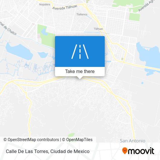 Mapa de Calle De Las Torres