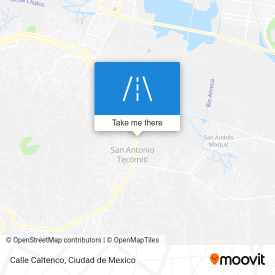 Calle Caltenco map