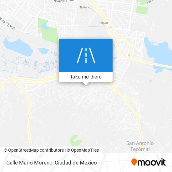 Mapa de Calle Mario Moreno