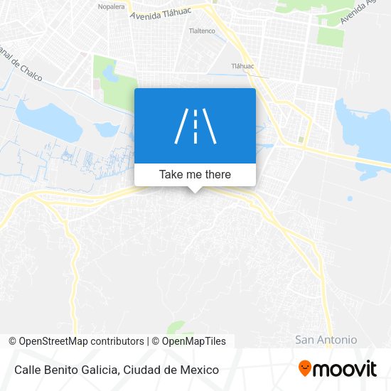 Calle Benito Galicia map