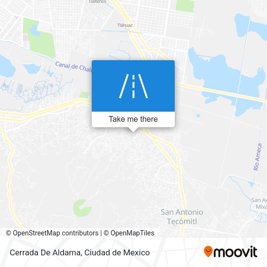 Cerrada De Aldama map