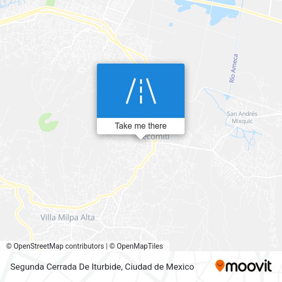Segunda Cerrada De Iturbide map