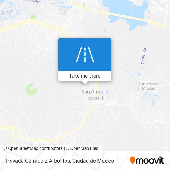 Privada Cerrada 2 Arbolitos map