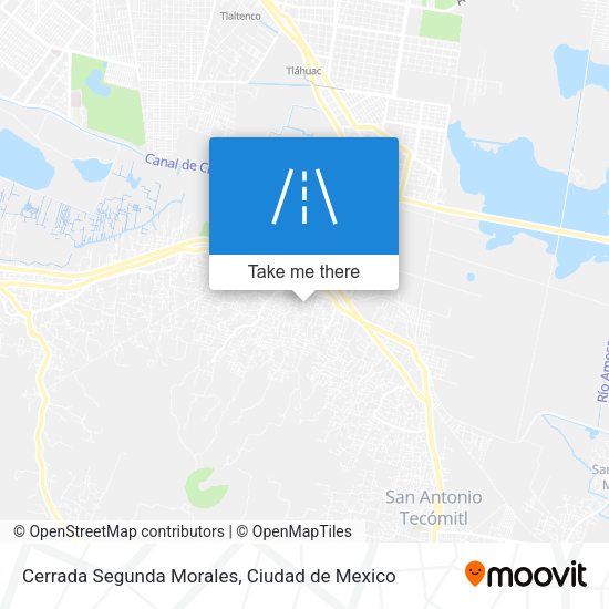 Cerrada Segunda Morales map