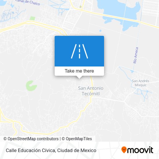 Mapa de Calle Educación Cívica