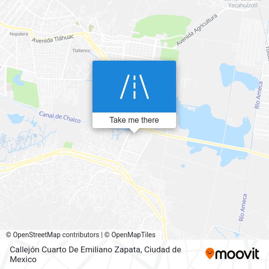 Callejón Cuarto De Emiliano Zapata map