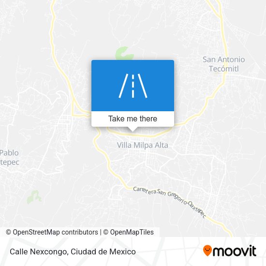Calle Nexcongo map