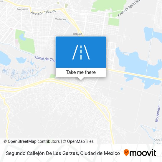 Segundo Callejón De Las Garzas map