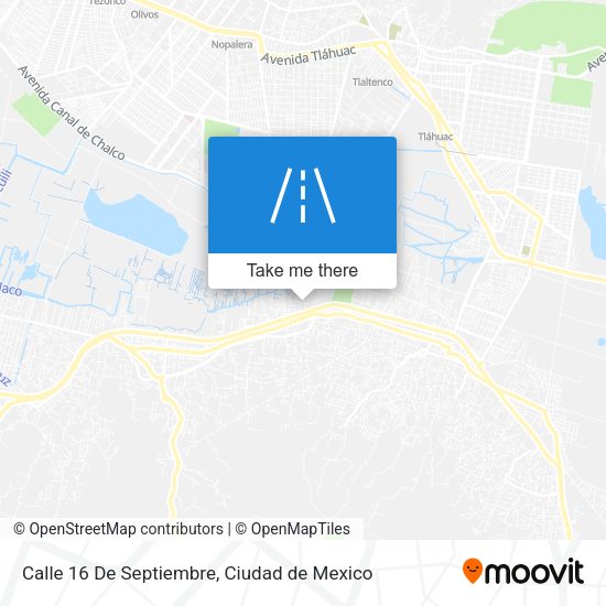Calle 16 De Septiembre map