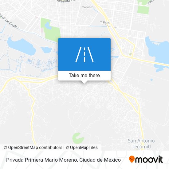 Privada Primera Mario Moreno map