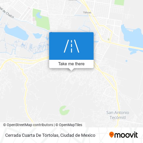 Cerrada Cuarta De Tórtolas map