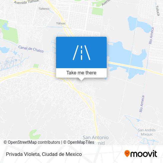 Mapa de Privada Violeta