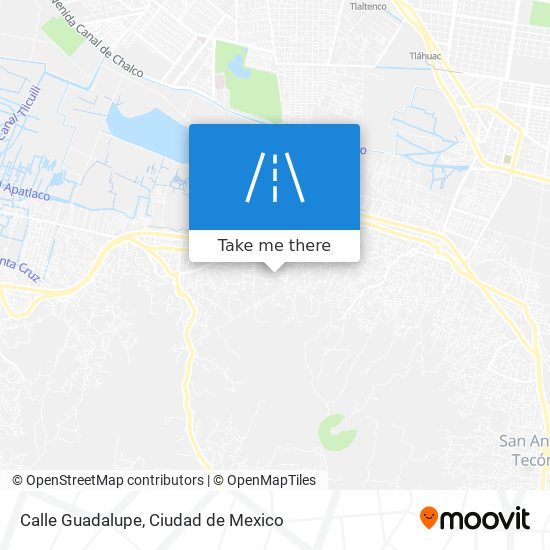 Mapa de Calle Guadalupe