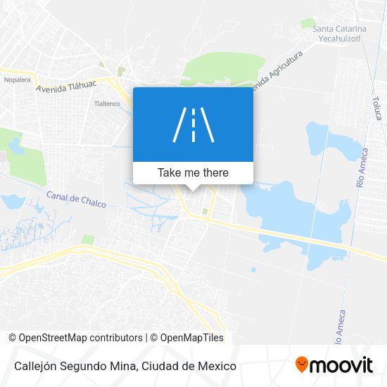 Callejón Segundo Mina map