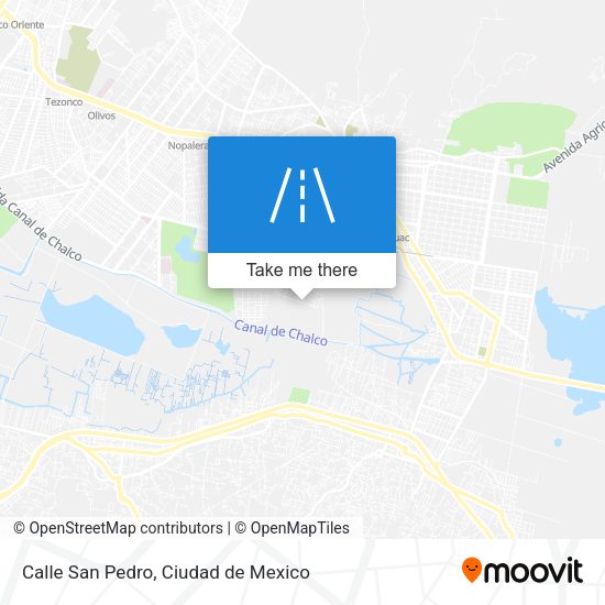 Mapa de Calle San Pedro