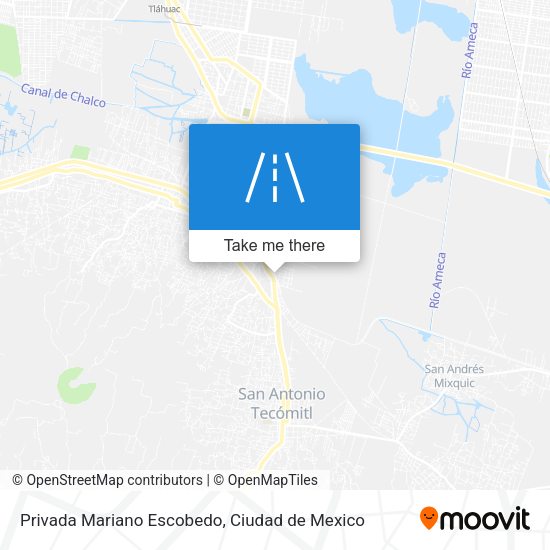 Privada Mariano Escobedo map