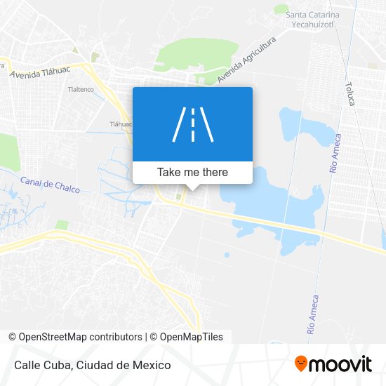 Mapa de Calle Cuba