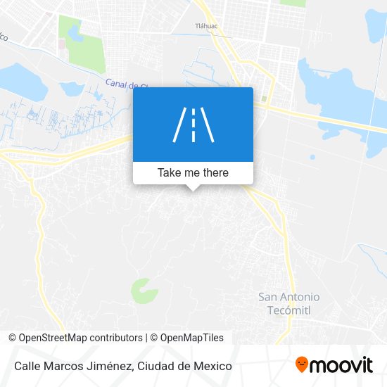 Calle Marcos Jiménez map