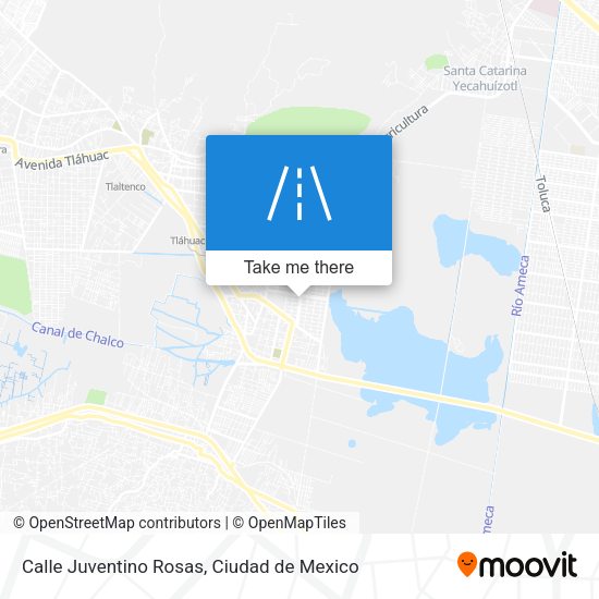 Calle Juventino Rosas map