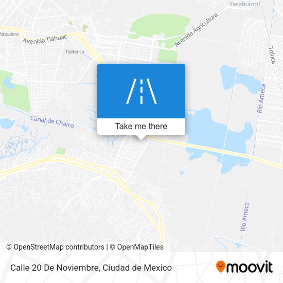 Mapa de Calle 20 De Noviembre