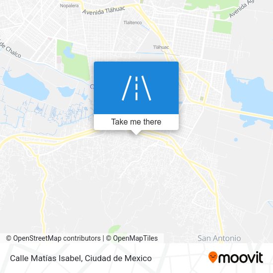 Calle Matías Isabel map