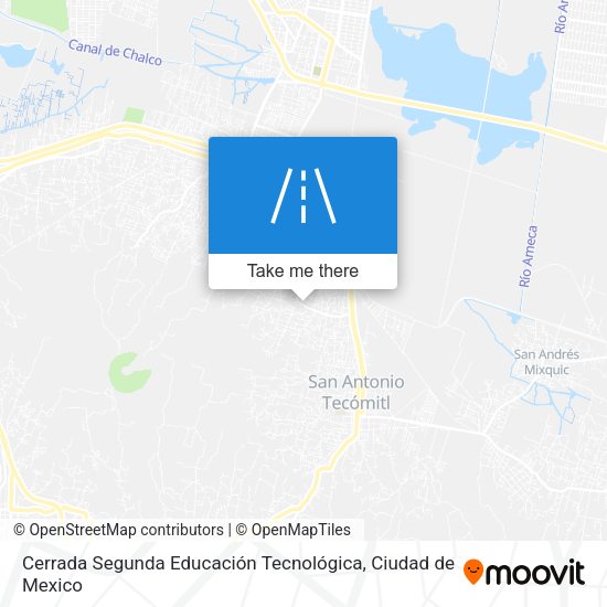 Cerrada Segunda Educación Tecnológica map