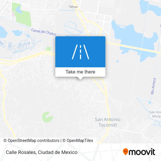 Calle Rosales map