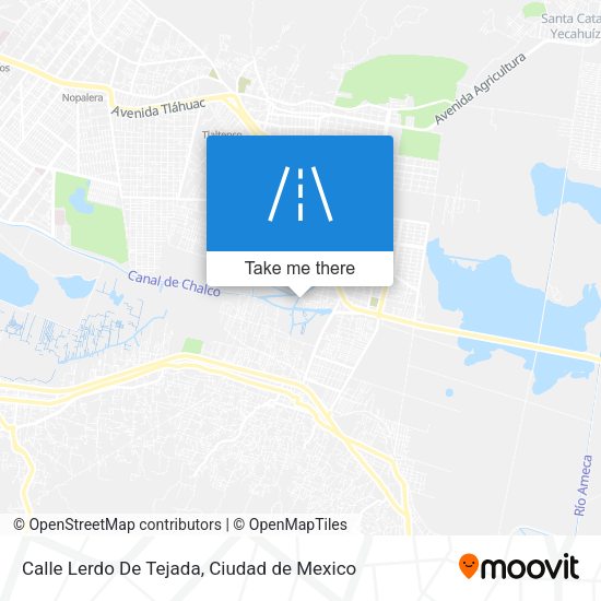 Mapa de Calle Lerdo De Tejada