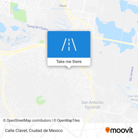 Mapa de Calle Clavel