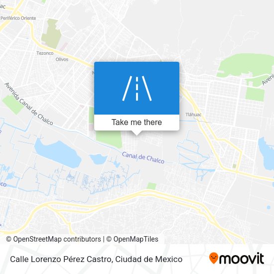 Mapa de Calle Lorenzo Pérez Castro