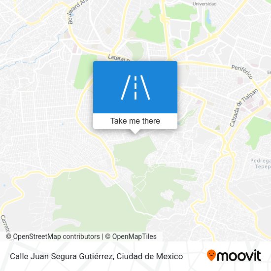 Mapa de Calle Juan Segura Gutiérrez