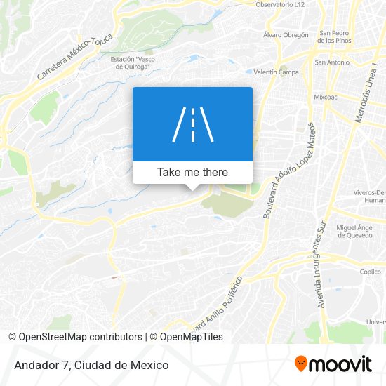 Mapa de Andador 7