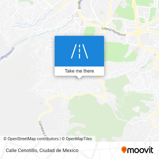 Calle Cenotillo map