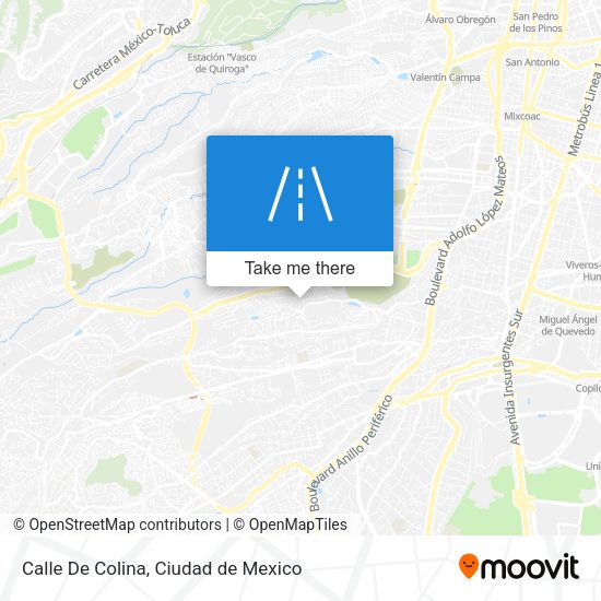 Calle De Colina map