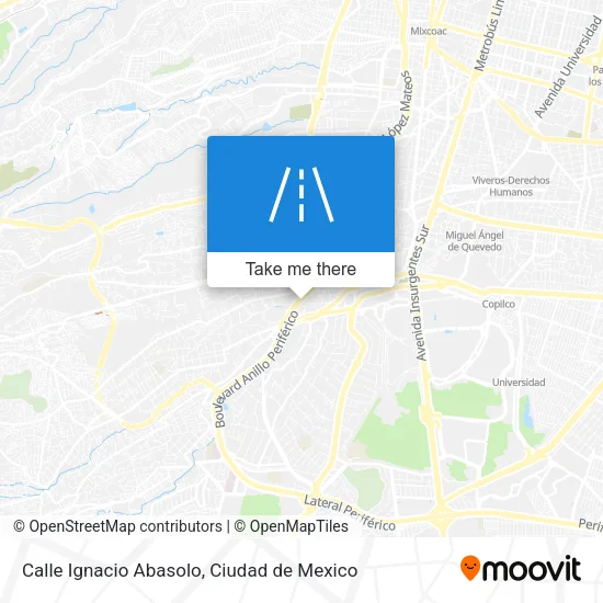 Calle Ignacio Abasolo map