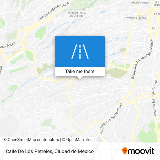 Calle De Los Petreles map